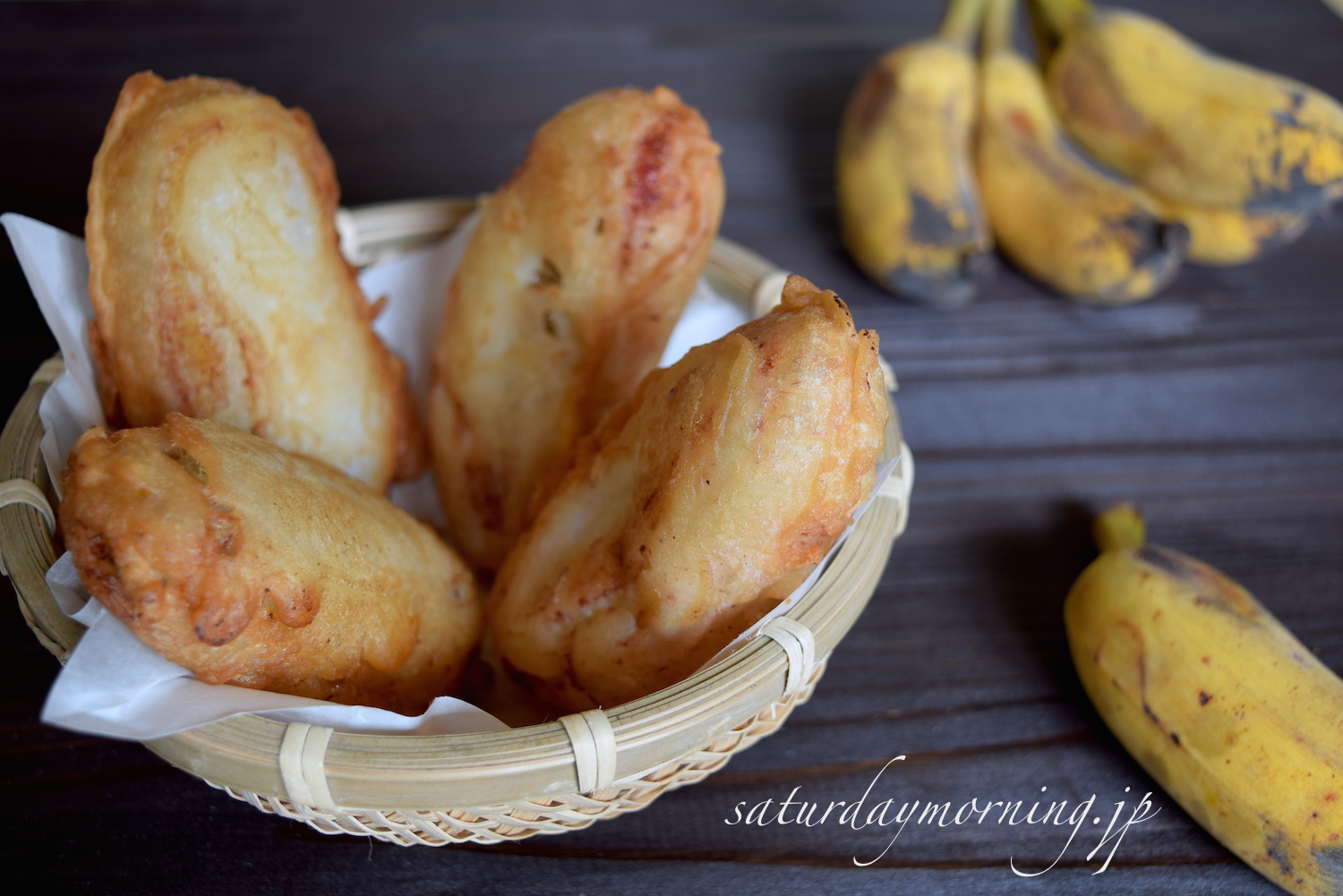 ベトナム風バナップル揚げ（Bánh chuối）